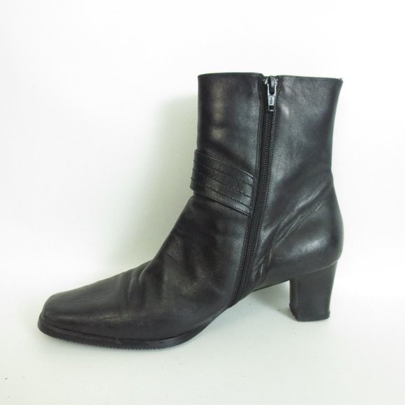 LADY COMFORT BOOTS MADE IN ITALY Black Boots - Picture 2 of 5